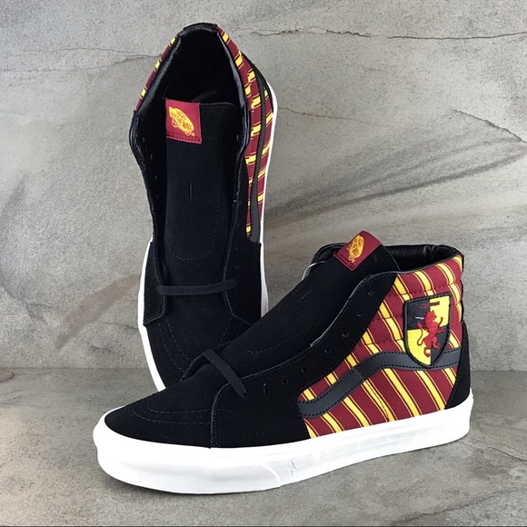 Vans Other - Vans Sk8 Hi Harry Potter Gryffindor Sneakers